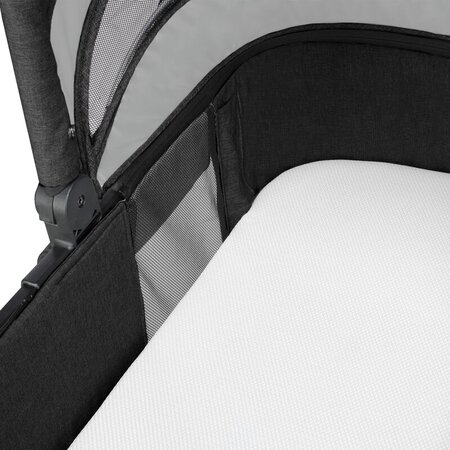 Carucior 2 in 1 Reversibil Amber, de la nastere pana la 22 kg, Grey Graphite, Lionelo 634003