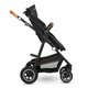 Carucior 2 in 1 Reversibil Amber, de la nastere pana la 22 kg, Grey Graphite, Lionelo 633975