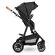 Carucior 2 in 1 Reversibil Amber, de la nastere pana la 22 kg, Grey Graphite, Lionelo 633988