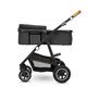 Carucior 2 in 1 Reversibil Amber, de la nastere pana la 22 kg, Grey Graphite, Lionelo 634005