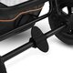 Carucior 2 in 1 Reversibil Amber, de la nastere pana la 22 kg, Grey Graphite, Lionelo 634013