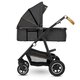 Carucior 2 in 1 Reversibil Amber, de la nastere pana la 22 kg, Grey Graphite, Lionelo 633991