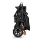 Carucior 2 in 1 Reversibil Amber, de la nastere pana la 22 kg, Grey Graphite, Lionelo 633996