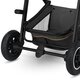 Carucior 2 in 1 Reversibil Amber, de la nastere pana la 22 kg, Grey Graphite, Lionelo 634011