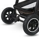 Carucior 2 in 1 Reversibil Amber, de la nastere pana la 22 kg, Grey Graphite, Lionelo 634012