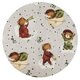 Cearceaf cu elastic pentru landou, carucior si cosulet, Teddy Bear On Moon, 80x35 cm, MimiNu 634155