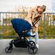 Carucior 2 in 1 Reversibil Mika, de la nastere pana la 22 kg, Grey Stone, Lionelo 634177