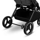 Carucior 2 in 1 Reversibil Mika, de la nastere pana la 22 kg, Grey Graphite, Lionelo 634240