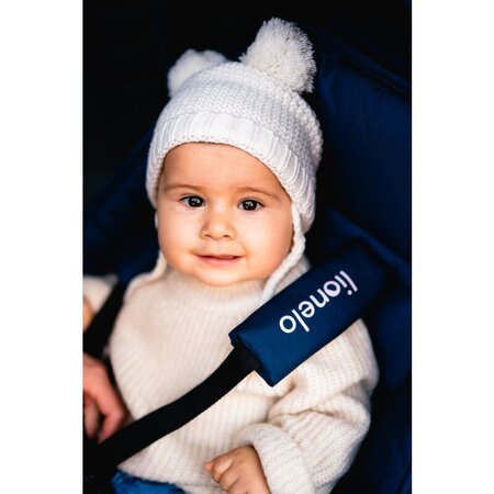 Carucior 2 in 1 Reversibil Mika, de la nastere pana la 22 kg, Blue Navy, Lionelo 634193