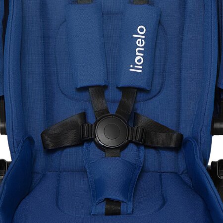 Carucior 2 in 1 Reversibil Mika, de la nastere pana la 22 kg, Blue Navy, Lionelo 634222