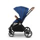 Carucior 2 in 1 Reversibil Mika, de la nastere pana la 22 kg, Blue Navy, Lionelo 634216