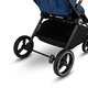 Carucior 2 in 1 Reversibil Mika, de la nastere pana la 22 kg, Blue Navy, Lionelo 634218