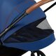 Carucior 2 in 1 Reversibil Mika, de la nastere pana la 22 kg, Blue Navy, Lionelo 634220