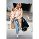 Carucior 2 in 1 Reversibil Mika, de la nastere pana la 22 kg, Blue Navy, Lionelo 634200