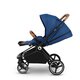 Carucior 2 in 1 Reversibil Mika, de la nastere pana la 22 kg, Blue Navy, Lionelo 634214