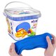 Set de creatie Air Clay, Blue, + 3 ani, 200 g, OktoClay 634293
