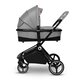 Carucior 3 in 1 Reversibil Mika, de la nastere pana la 22 kg, Grey Stone, Lionelo 634377