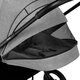 Carucior 3 in 1 Reversibil Mika, de la nastere pana la 22 kg, Grey Stone, Lionelo 634381