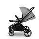Carucior 3 in 1 Reversibil Mika, de la nastere pana la 22 kg, Grey Stone, Lionelo 634374