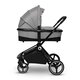 Carucior 3 in 1 Reversibil Mika, de la nastere pana la 22 kg, Grey Stone, Lionelo 634367