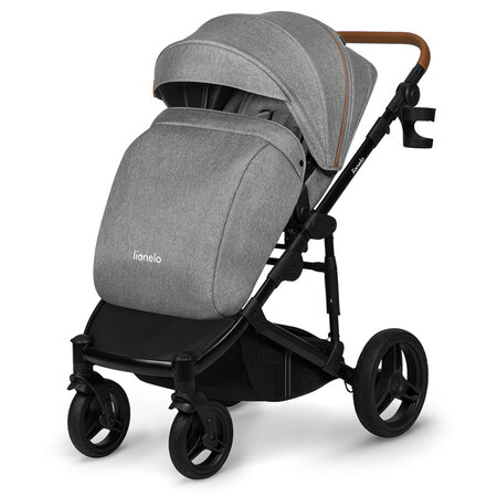 Carucior 2 in 1 Reversibil Mari, de la nastere pana la 22 kg, Grey Stone, Lionelo 634427