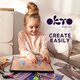 Set de colorat cu lut Owl, 30 x 30 cm, + 5 ani, OktoClay 634523
