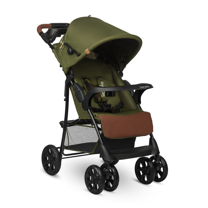 Carucior sport Emma Plus, de la nastere pana la 15 kg, Forest Green, Lionelo