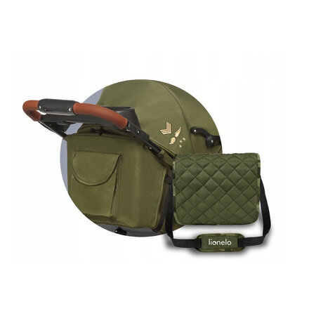 Carucior sport Emma Plus, de la nastere pana la 15 kg, Forest Green, Lionelo 634538