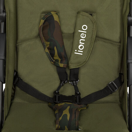 Carucior sport Emma Plus, de la nastere pana la 15 kg, Forest Green, Lionelo 634553