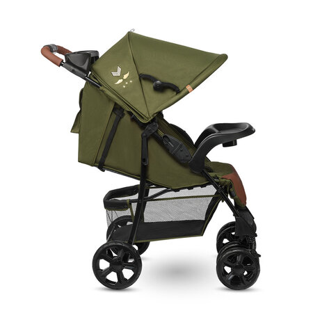 Carucior sport Emma Plus, de la nastere pana la 15 kg, Forest Green, Lionelo 634546
