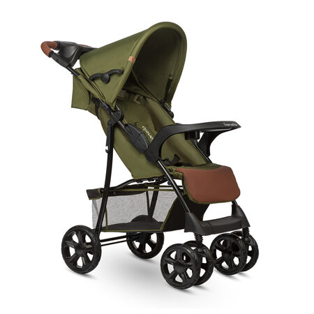 Carucior sport Emma Plus, de la nastere pana la 15 kg, Forest Green, Lionelo 634543