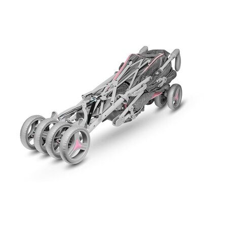 Carucior sport Irma, de la nastere pana la 15 kg, Pink, Lionelo 634604