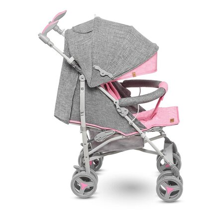 Carucior sport Irma, de la nastere pana la 15 kg, Pink, Lionelo 634600