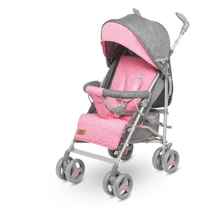 Carucior sport Irma, de la nastere pana la 15 kg, Pink, Lionelo 634605