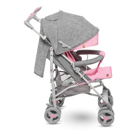 Carucior sport Irma, de la nastere pana la 15 kg, Pink, Lionelo 634599