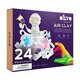 Set de creatie Air Clay, 24 culori, + 3 ani, OktoClay 634613