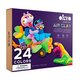 Set de creatie Air Clay, 24 de piese, + 3 ani, OktoClay 634622