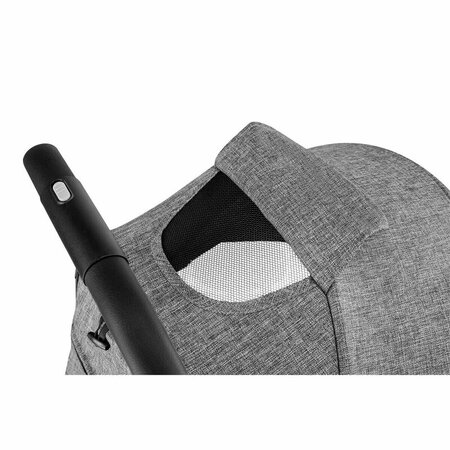 Carucior sport cu pliere compacta Julie One, de la nastere pana la 22 kg, Stone Grey, Lionelo 634643