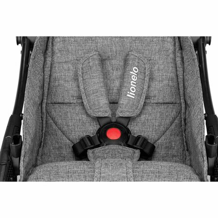 Carucior sport cu pliere compacta Julie One, de la nastere pana la 22 kg, Stone Grey, Lionelo 634659