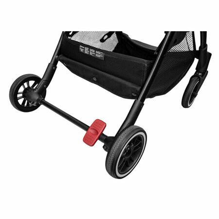 Carucior sport cu pliere compacta Julie One, de la nastere pana la 22 kg, Stone Grey, Lionelo 634660