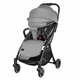 Carucior sport cu pliere compacta Julie One, de la nastere pana la 22 kg, Stone Grey, Lionelo 634652