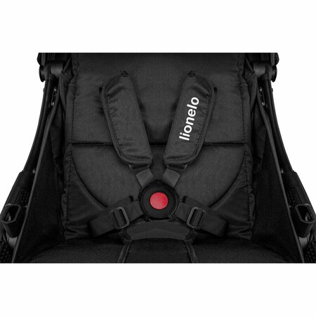 Carucior sport cu pliere compacta Julie One, de la nastere pana la 22 kg, Black, Lionelo 634710