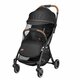 Carucior sport cu pliere compacta Julie One, de la nastere pana la 22 kg, Black, Lionelo 634700