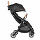Carucior sport cu pliere compacta Julie One, de la nastere pana la 22 kg, Black, Lionelo 634705