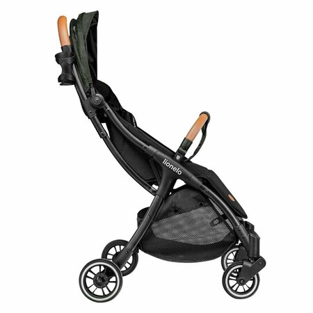 Carucior sport cu pliere compacta Julie One, de la nastere pana la 22 kg, Tropical Green, Lionelo 634684