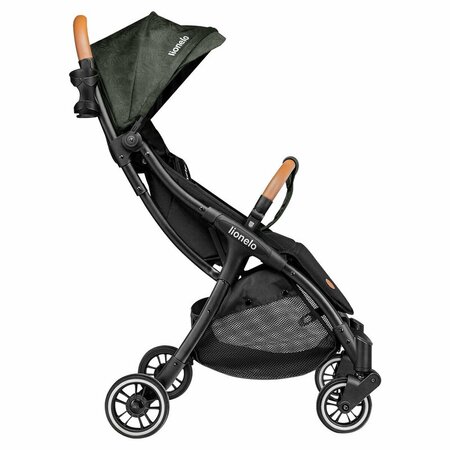 Carucior sport cu pliere compacta Julie One, de la nastere pana la 22 kg, Tropical Green, Lionelo 634683