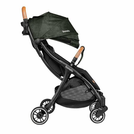Carucior sport cu pliere compacta Julie One, de la nastere pana la 22 kg, Tropical Green, Lionelo 634685