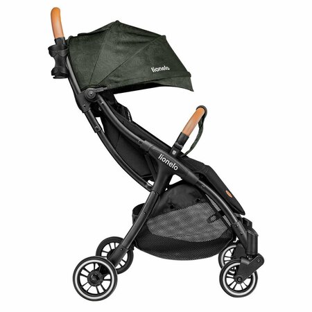 Carucior sport cu pliere compacta Julie One, de la nastere pana la 22 kg, Tropical Green, Lionelo 634682