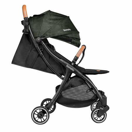 Carucior sport cu pliere compacta Julie One, de la nastere pana la 22 kg, Tropical Green, Lionelo 634686