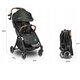 Carucior sport cu pliere compacta Julie One, de la nastere pana la 22 kg, Tropical Green, Lionelo 634677